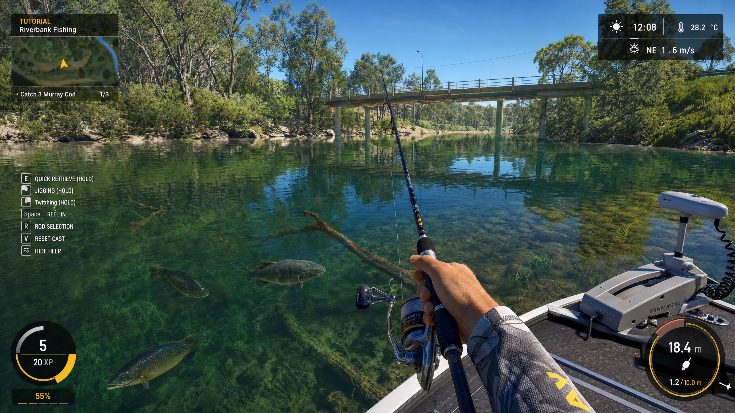Fishing Planet: Australian Rivers gameplay